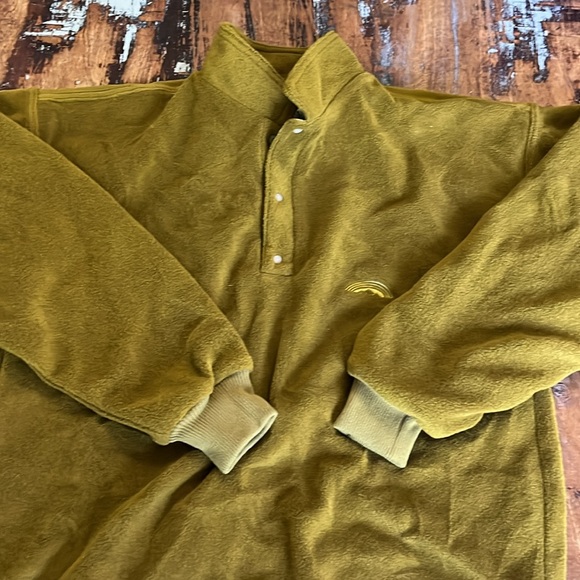 EUC Vintage Sun Mountain Sports GOLFLEECE Reversible Pullover Mens Small - Picture 10 of 10